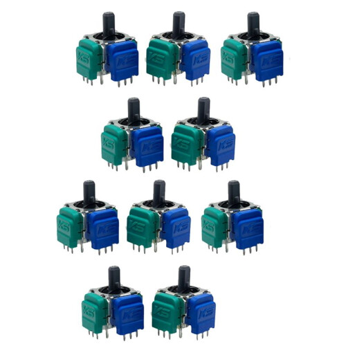 10 Pezzi TMR Joystick Elettromagnetico per PS4 Gamepad Aggiornamento TMR Joystick 3D Analog Thumbstick Controller