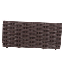 Balcony Planter Box Side Panel for Vegetables and Flowers, Durable Lightweight Plastic, Easy Install