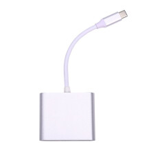3 in 1 TYPE-C to -Compatible 4K Adapter Cable Converter Type-C to -Compatible USB HD Cable Docking Station