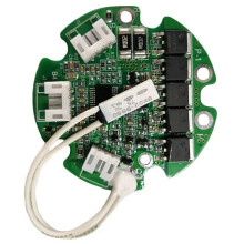 Delad Port Rund BMS med Temp Sensor 10S 36V 20A Flaska BMS Batteripaket Delad Dörr för Laddning och Urladdning