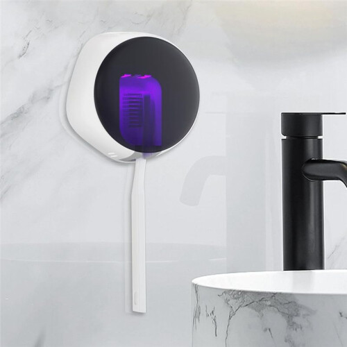 Toothbrush Case Sterilizer, Portable Sterilizer with Fan Drying Function, Suitable for All Toothbrushes 1