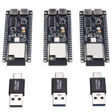 3 St BTC Miner Solo Lottery Miner 70-80KH/S+USB Adapter Bitcoin BTC Miner Asic Mining WiFi Low Power Miner för Hemmet