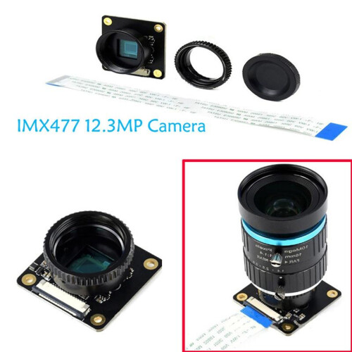 Per Raspberry Pi HQ Camera CS/C di Alta Qualità per Raspberry Pi e Jetson Series IMX477 12.3MP 1