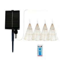 5x96 LEDs Lampada Solare per Fuochi D'Artificio Sospesa 8 Modalità Lampada Solare per Fuochi D'Artificio con Telecomando Luci Natalizie per Giardino