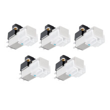 5 Stuks AT3600L LP Vinyl Record Dynamische Magnetische Cartridge Stylus voor Draaitafel Speler Vervangende Naald Fonograaf Speler