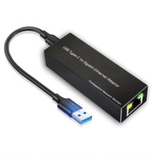 Adaptateur Ethernet Gigabit USB-C Vers RJ45 USB3.0 Type-C Vers Carte Réseau RJ45 10/100/1000 Mbps