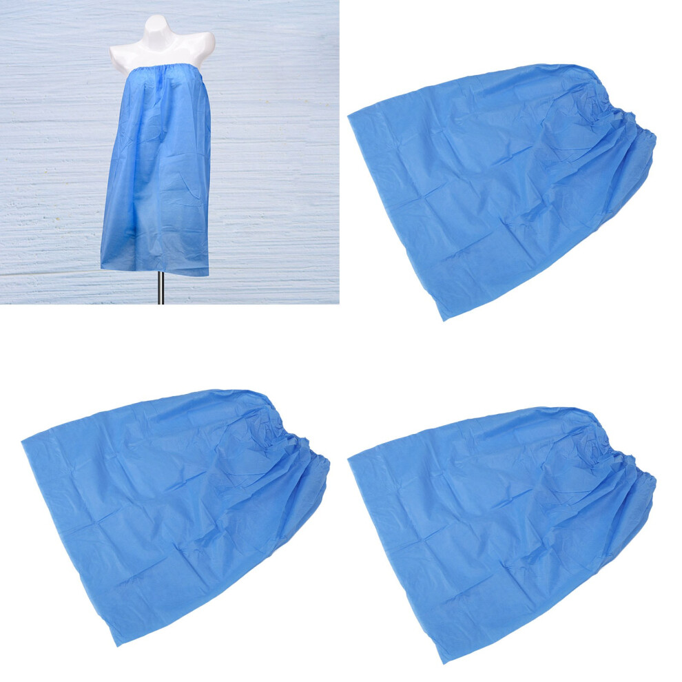 Unisex 10 Pcs Women's Disposable Spa Body Wrap Nonwoven Bath Completion For Salon
