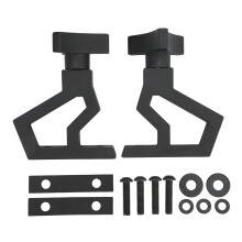 Lightweight Jack Mounting Bracket Aluminum Alloy Textured Powder Coated Finish Rugged Construction Easy To Install For Universal Vehicle Compatibility
