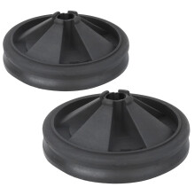 2Pcs Anti-Splashing Cover with Three-Point Buckle for Kitchen Trash Can, Durable and Waterproof Disposal Lid