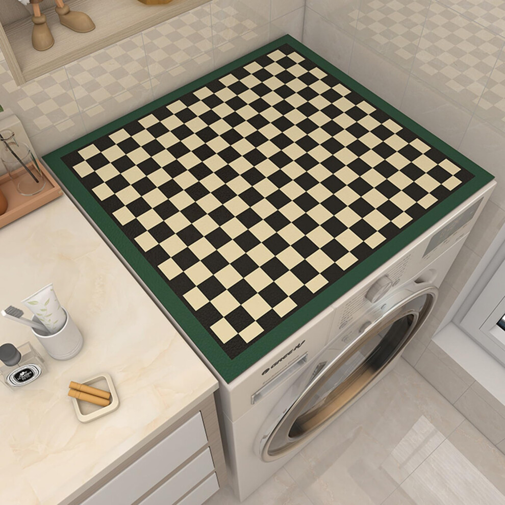 Washing Machine Cover Waterproof Dustproof Soft Pvc Mat For Fridge Microwave 50X60cm 9199774023337