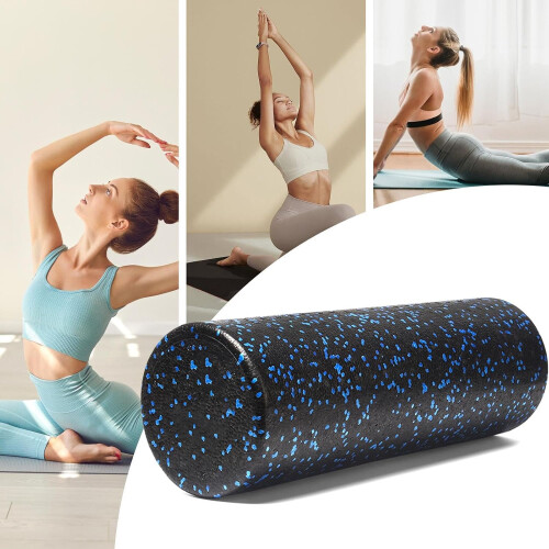 Exercise Foam Roller Portable Smooth Foam Surface For Back Training Core Strength 2
