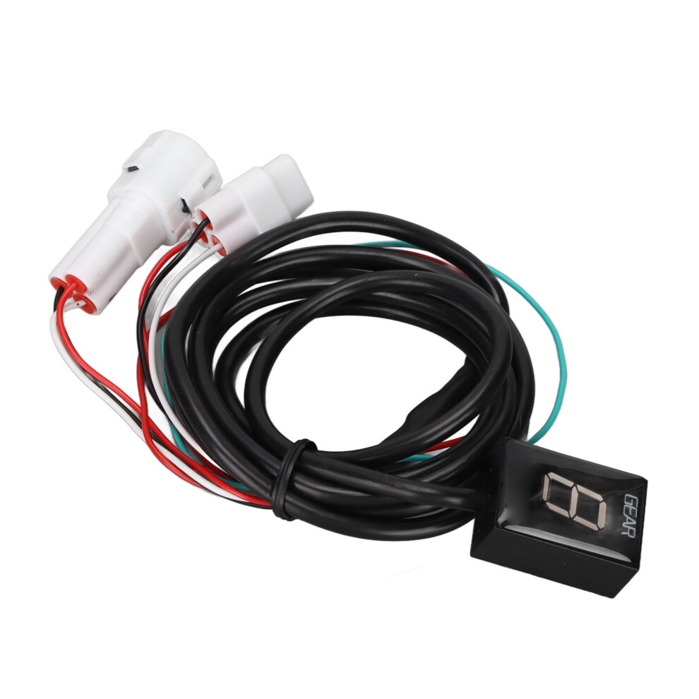 Universal Motorcycle Gear Indicator 1-6 Shift Led Display For Fjr1300 Xj6 Fz400 Fz6 R 8701375316278