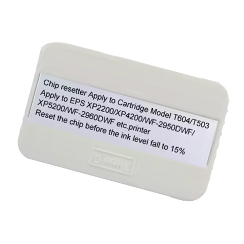 Printer Maintenance Box Chip Resetter For Epson T604 T503 Xp5200 Wf2960 Quick Chip Reset Tool 9382693163622