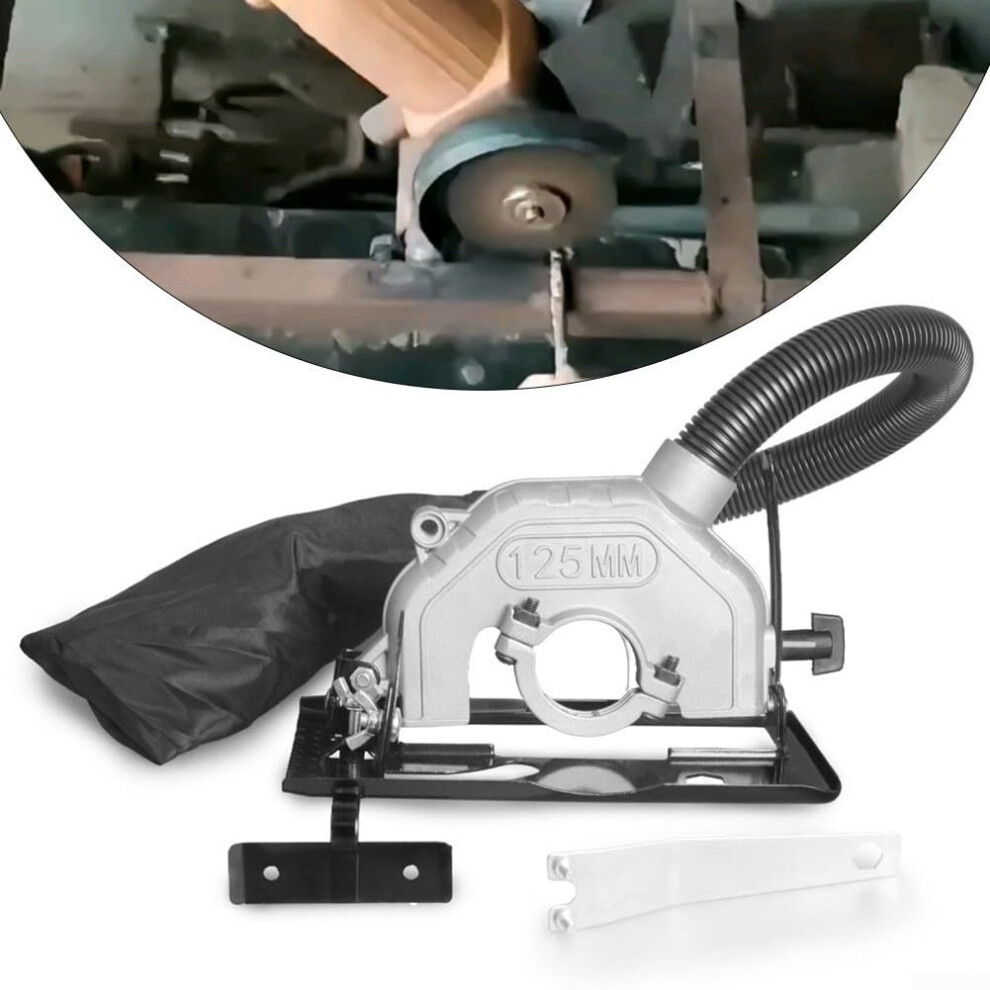 Angle For Grinder Holder Stand With Adjustable Cutting Depth And Dustproof Design Fits 100/125 Grinders Up To 125Mm 9187378377970
