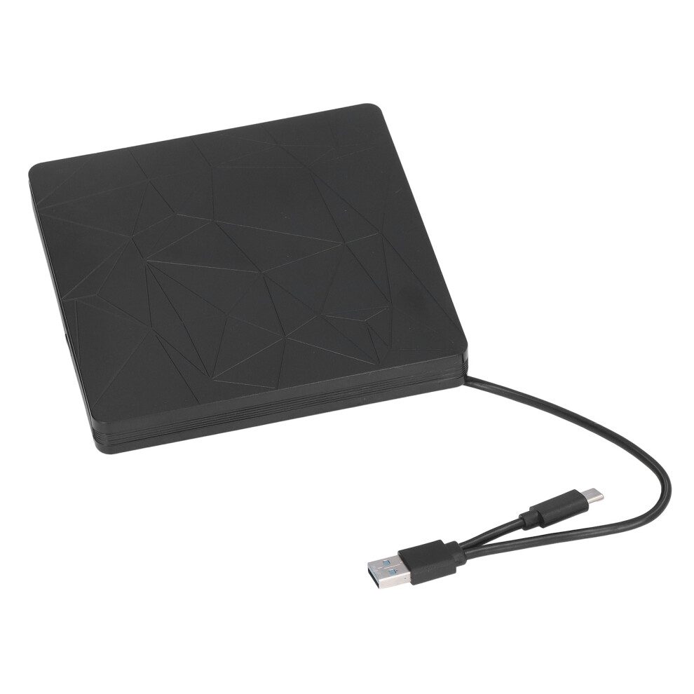 Silent & High Speed Bluray Drive, Ultra-Slim & Portable Plug & Play Cd Burner, Advanced Burning Technology & Error Correction For Windows, Mac, 9138057404784