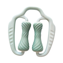 Forearm And Calf Massage Roller, Handheld Muscle Stick for Leg Relaxation, Green, Portable Design, Durable Material