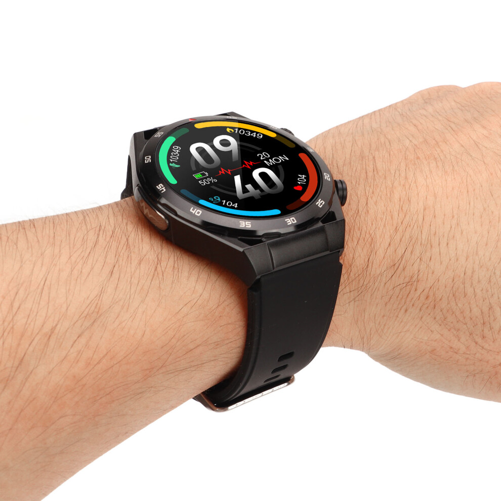 Blood Glucose Smartwatch 260mAh Full Touch Screen Health Monitor
