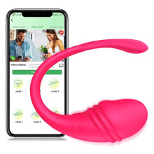Waterproof Remote Control Rabbit Vibrator for Women with Smart App Control and 10 Modes