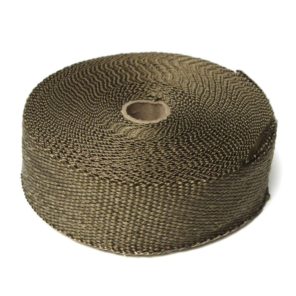 Exhaust Heat Wrap 15M X 50Mm Temp Insulation Tape For Motorcycle Exhaust Header 9382693164926