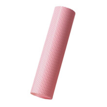 EVA Foam Massage Roller Density 45cm Pink For Yoga Pilates Rehabilitation Deep Tissue Relief Post Exercise Recovery