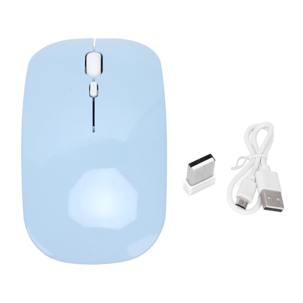 Rechargeable Optical Mouse, Contoured Design For Comfortable Grip, Automatic Sleep Mode For Energy Efficiency, Dual Mode Connection For Versatile Use, 9176269502546