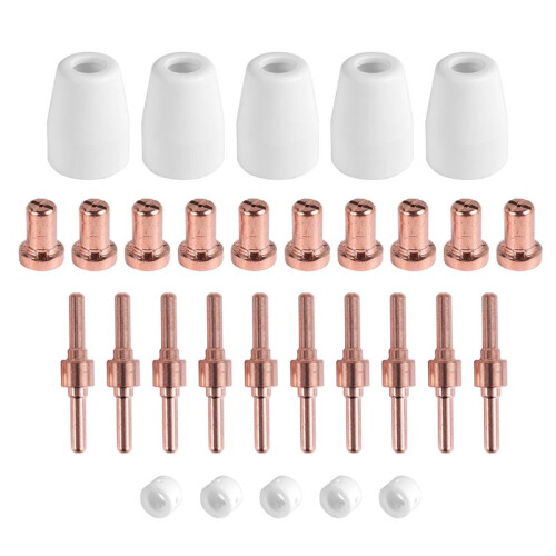 for PT-31 -40 Plasma Cutter Cutting Torch Consumables KIT Extended 30Pcs