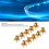 OFC Material MCX Socket PCB End Jacks 4 Pin Female Connectors 50 Ohms 10pcs 4