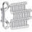 30 Pieces Double Ended Bolt Snaps Hooks, 2.7 Inch 1