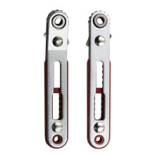 2Pcs  Conjunto de Chave de Catraca RáPida Reta/Cotovelo Conjunto de Chave de Fenda Ferramenta Chave de Catraca Tem Duas CabeçAs