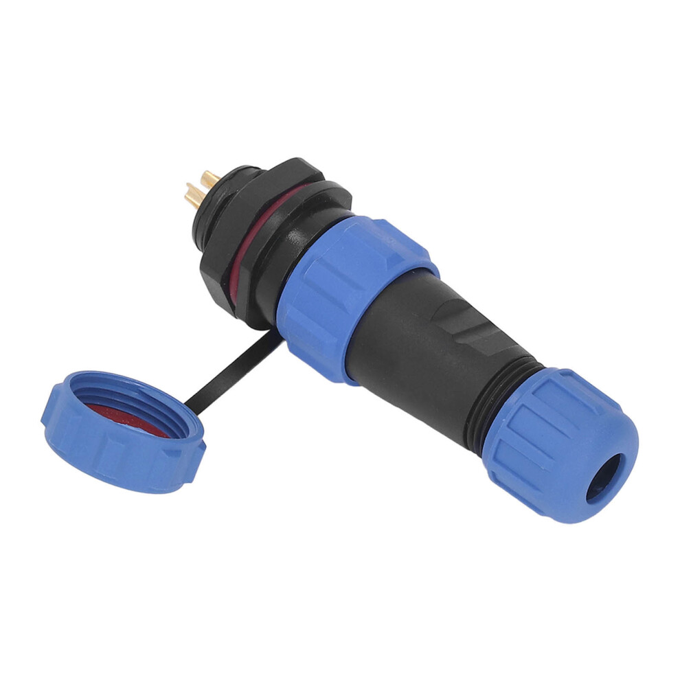 Sp13 2-Pin Ip68 Waterproof Aviation Connector With Screw Crimping 4611375330959