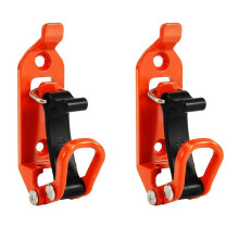 Schophouder voor Imperiaal, Metalen Rubberen Klemmen, Wandmontagebeugels, Snelontgrendelingsset, Auto-Accessoires 2 Stuks