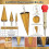 28 Pcs Woodworking Chamfer Drilling Tools, Including Countersink Bit, Wood Plug Cutter Drill Bit Set 5