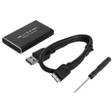MSATA para USB 3.0 SSD Gabinete Disco RíGido Externo Caixa de Armazenamento Adaptador para 30X50Mm 30X30Mm MSATA SSD