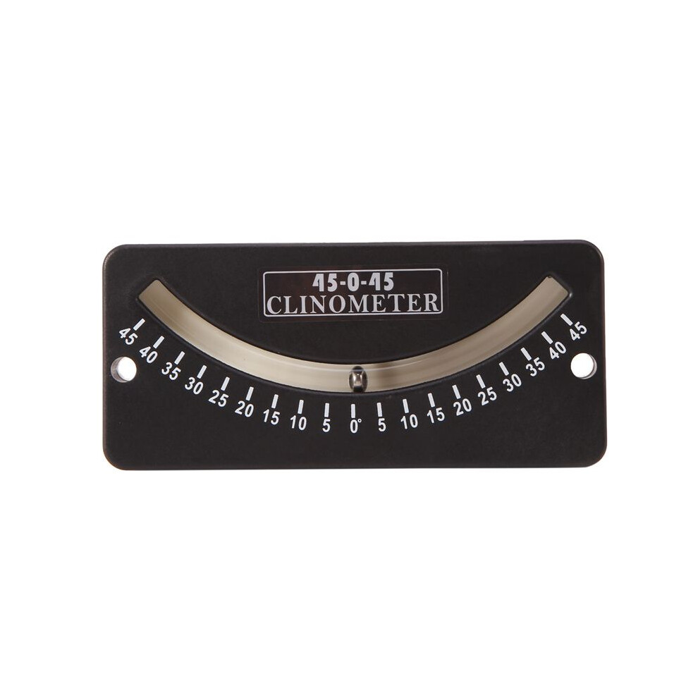 45-0-45 Inclinometer Protractor Inclinometer Angle Measuring Instrument Tilt Gauge Slope Meter 6034050078546