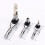 1/4, 3/8, 1/2 Inch Drive Stubby Ratchet Set 3Pc  Ratchet Quick-Release  72-Tooth 6
