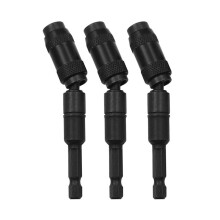 3Pcs Magnetic Pivot Drill Bit Holder, Swiveling Ti