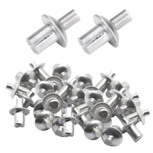 100PCS Aluminum Alloy Drive Rivets Hammer Drive Expansion Aluminum Nail  Piercing Rivet Gypsum Board Expansion Nails