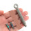 Outdoor Titanium Multi-Function EDC Tool Wrench Flathead Screwdriver Phillips Screwdriver Portable Keychain 5