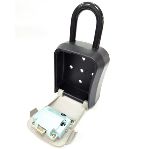 Lock Box, Key Lock Box Wall Mounted Portable Combination Lock Box, Outdoor Key Security Lock Box, Apartment Key Storage 1