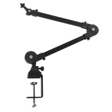 Heavy Duty Microphone Arm Stand Adjustable and Foldable for Studio and Live Performances