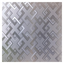 Window Stickers 2pcs Privacy Window Film 3D Rhombus Pattern No Glue Glass Sticker 45x300cm