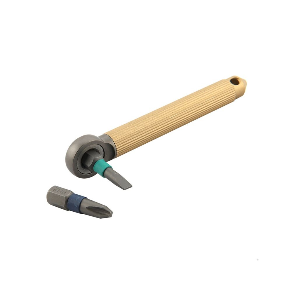 Multifunctional Tools Wrench Flat Screwdriver -Screwdriver Portable Keychain Window Brass 6032161689026