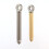 Multifunctional Tools Wrench Flat Screwdriver -Screwdriver Portable Keychain Window Brass 6