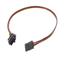 18AWG Festplatten-Mainboard-Kabel 10Pin auf Buchse Stromversorgungskabel für DL380 G6G7 Mainboard Accs A