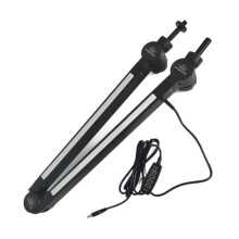 RGB Microphone Arm Stand Mic Arm Holder with RGB Light Rotatable Suspension Boom Scissor Stand for Gaming Streaming