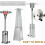 Patio Heater Replacement Wheels Mobility Kit for Smooth Movement RustResistant Outdoor Use 5