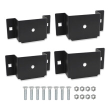 4 Stuks Aanhangwagen-Aanhangwagen-Aanhangwagen-Steun voor 2 Inch X 4 Inch Hout, Aanhangwagen-Steun voor Aanhangwagens en Vrachtwagens