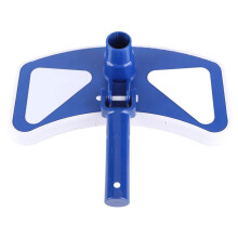 Crescent Shaped Pool Vacuum Head with Durable Bristles for Inground and Above Ground Pools