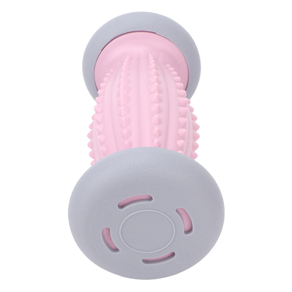 Durable Pink Foot Roller for Plantar Fasciitis and Muscle Relaxation