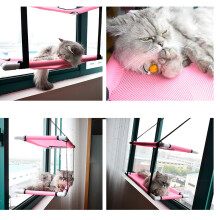 Katzenfenster-Sitzstange, Hängematte, Netzbett,